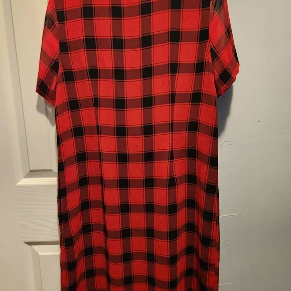 Foxcroft nyc short sleeve pleated dress - Picture 2 of 6